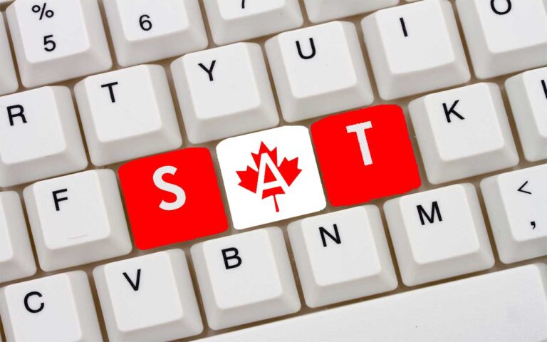 digital SAT plural and possessive nouns on keyboard canadian flag colors