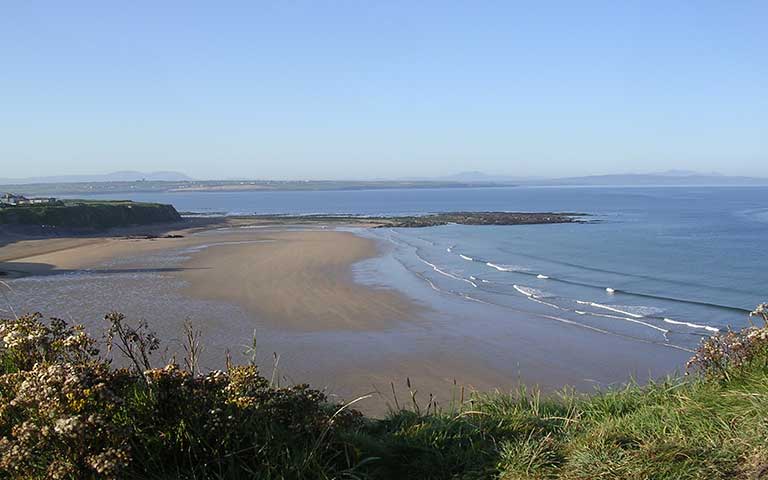 beautiful image of a beach representing nature for idioms about nature