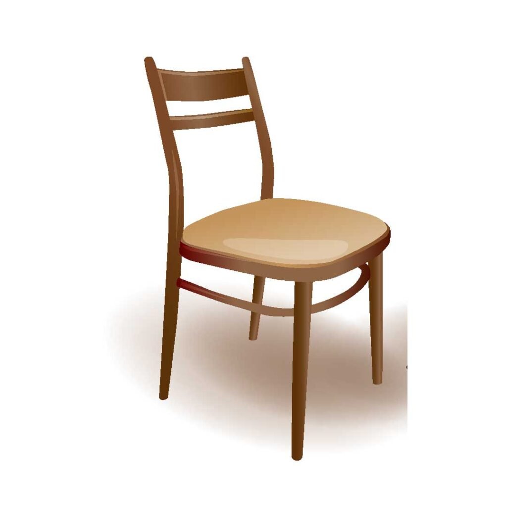 chair item in the house in english and thai