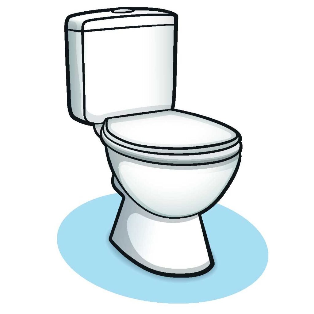 toilet item in the house in english and thai