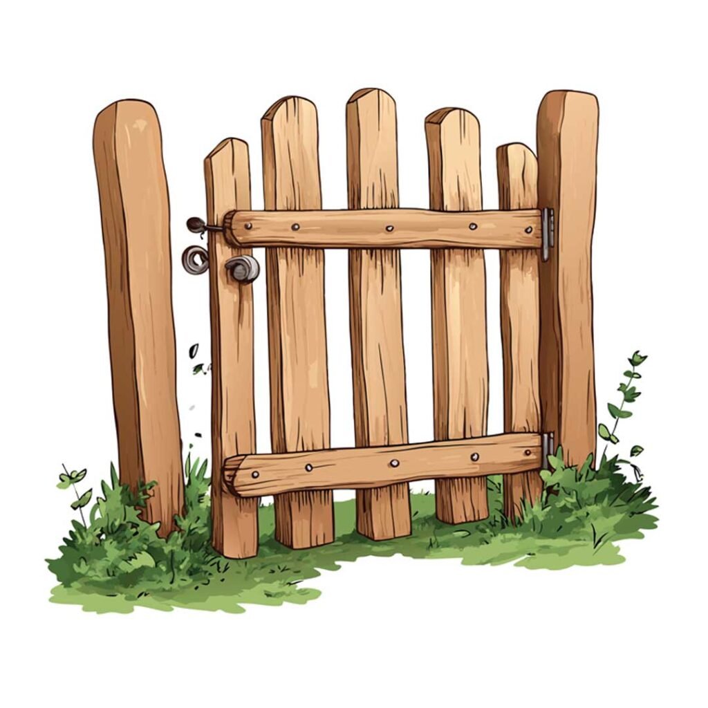 garden gate in english and thai