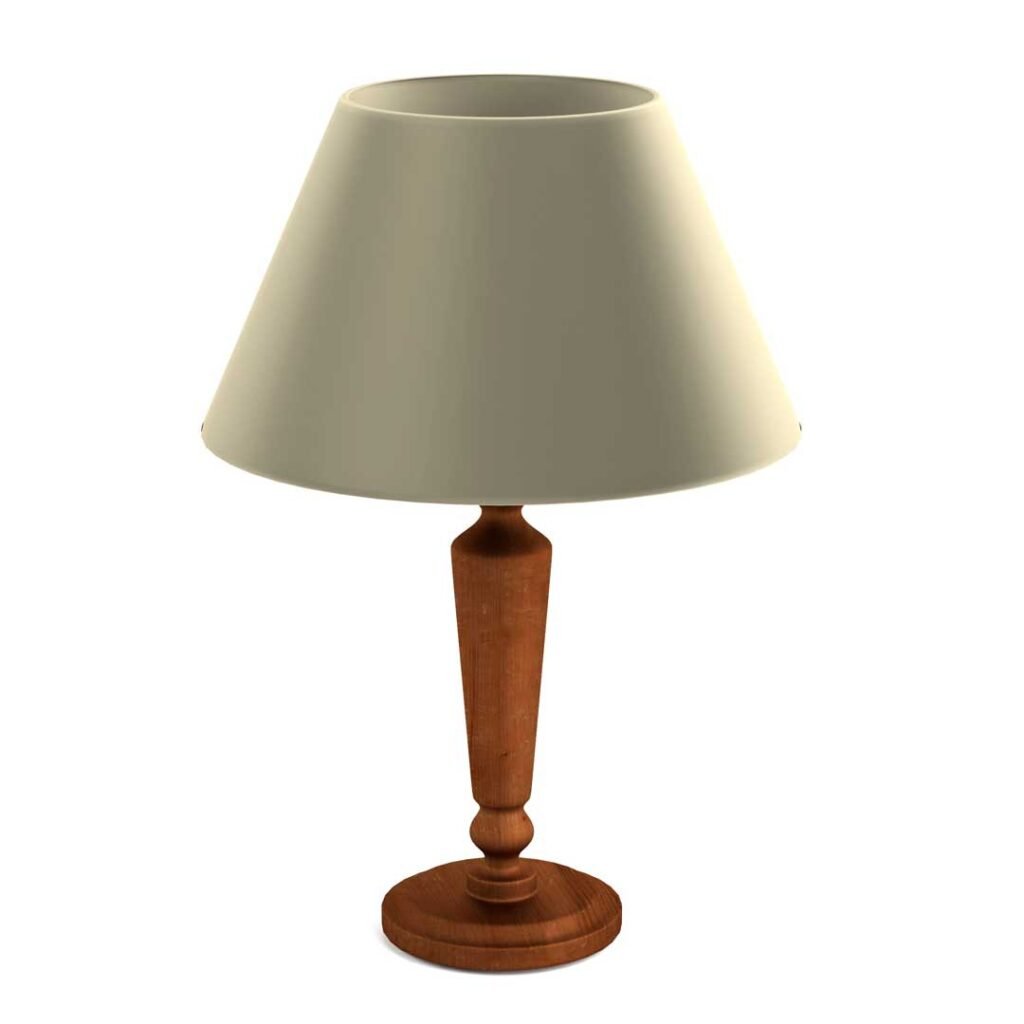 lamp is a bedroom item in english and thai