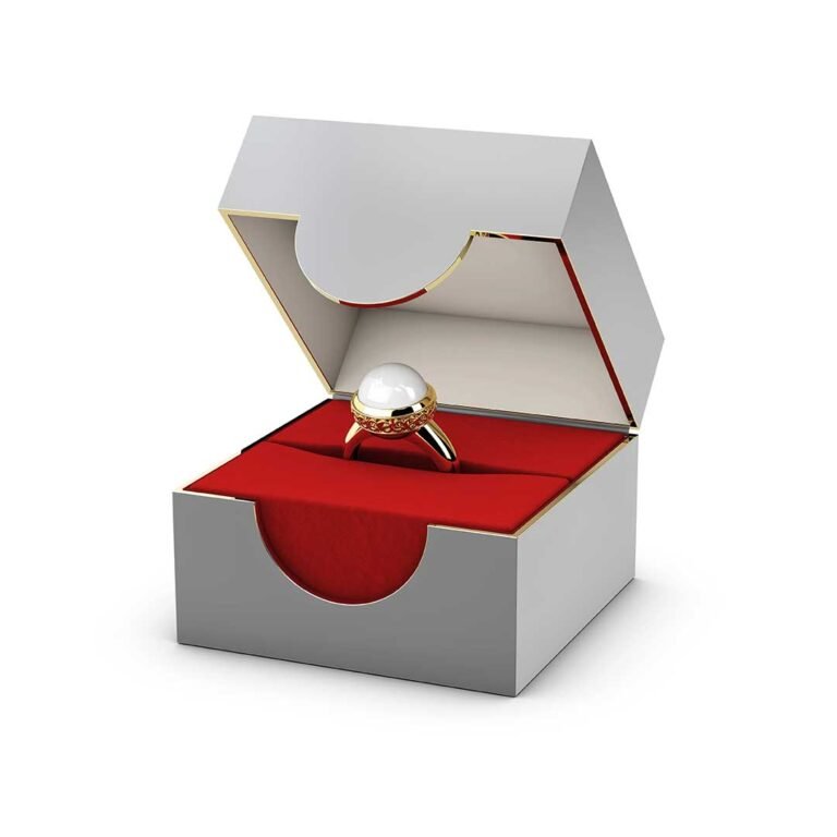 in preposition with a ring in a box