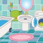 bathroom items in english and thai