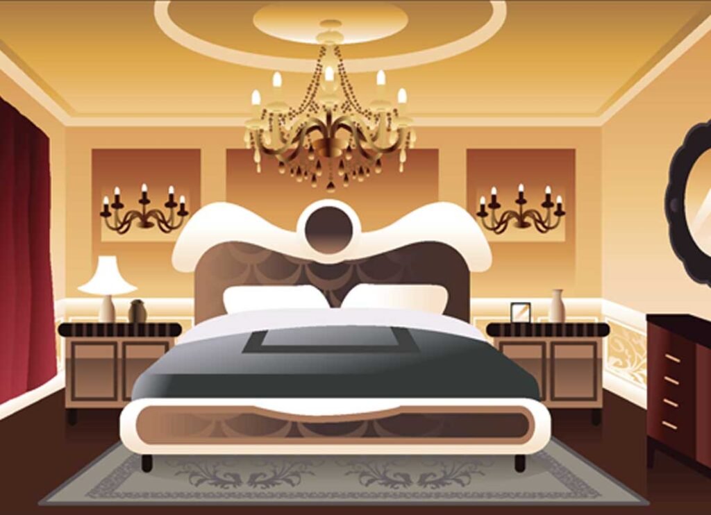 bedroom in english and thai