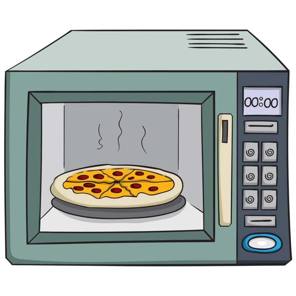 microwave is a kitchen item in english and thai,