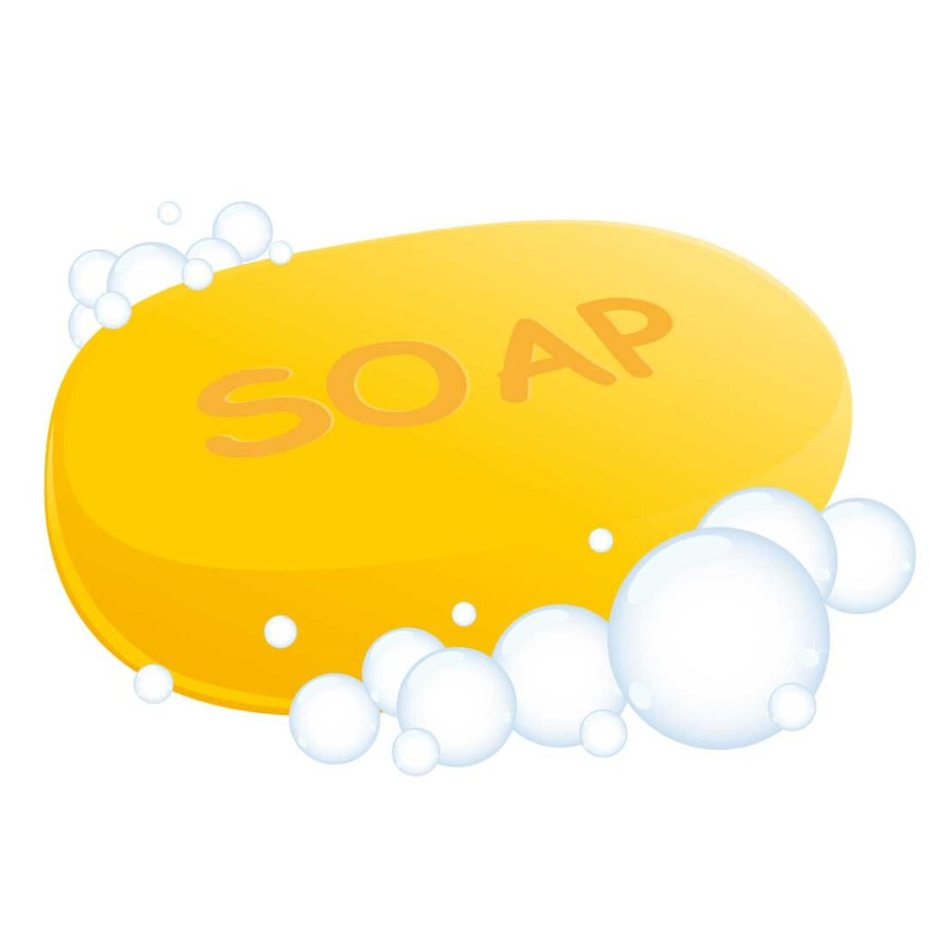 soap is a bathroom item in english and thai