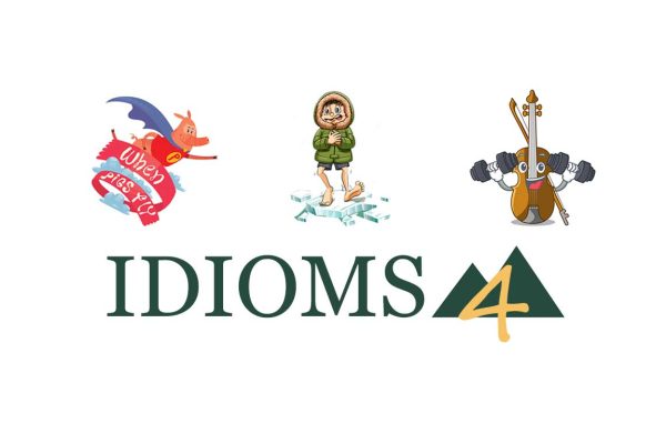 fun idioms exercises with when pigs fly, fit as a fiddle and on thin ice
