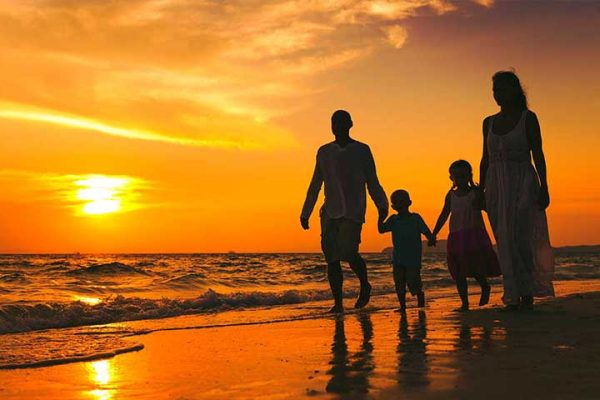 beautiful beach view representing travel idioms